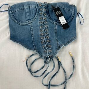Fashion nova corset top